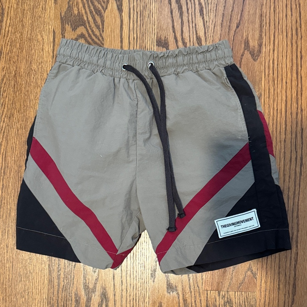Men's Two-Tone Athletic Shorts